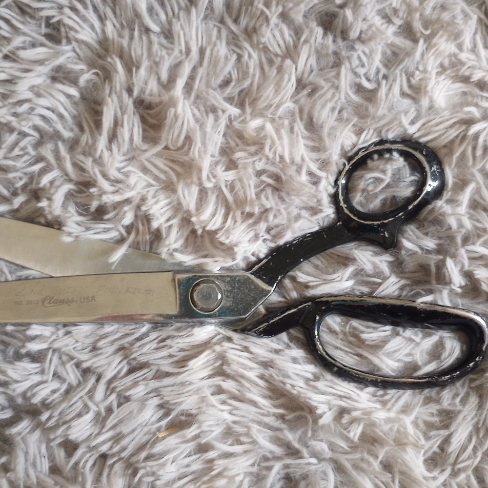 Dressmaker Scissors By Clauss, Heavy Duty, EUC